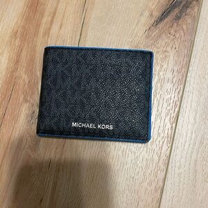 Michael kors copper slim billfold wallet
